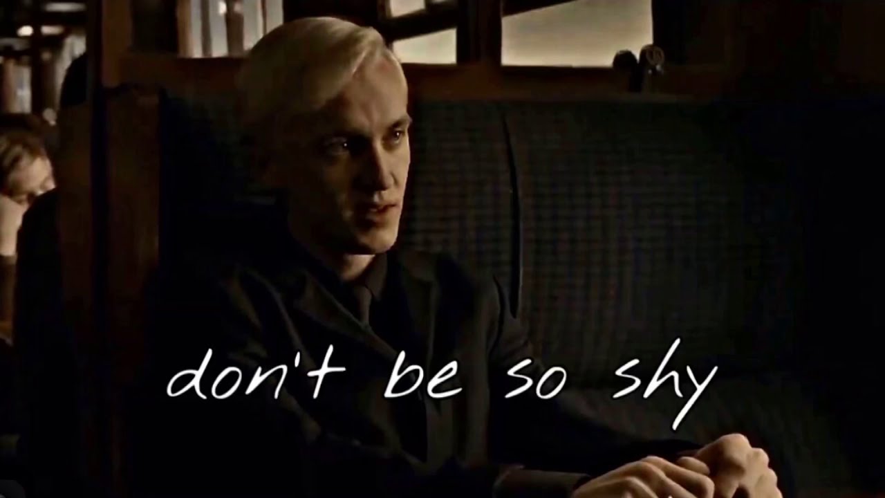 draco malfoy || don’t be so shy