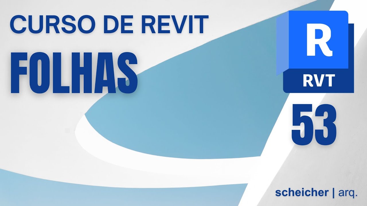 REVIT - Folhas