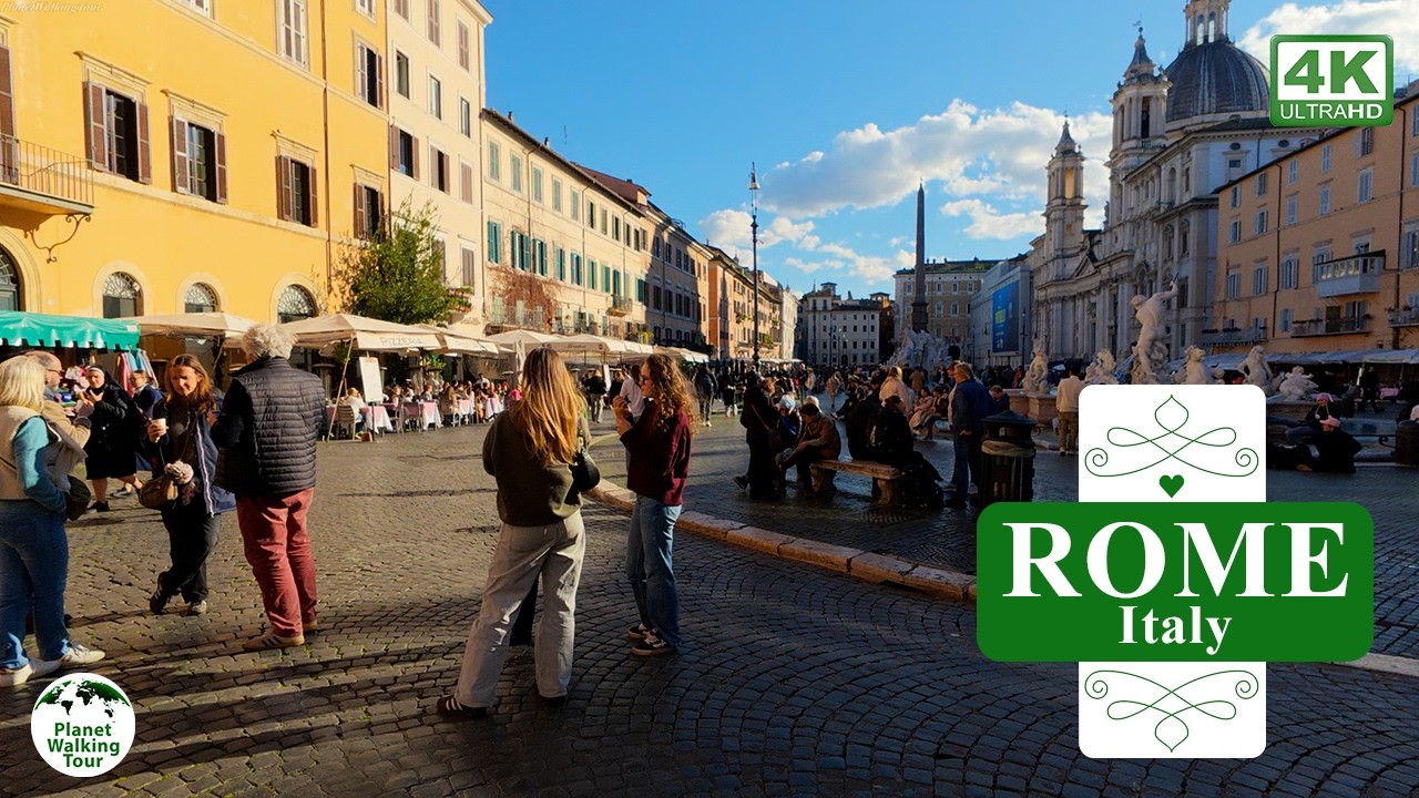 Rome Walking Tour February 2026 | Sunny Day