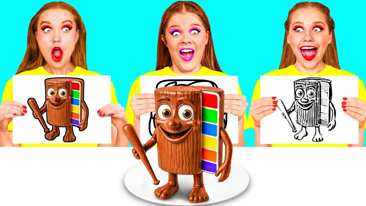 Кто Лучше Нарисует Предмет, Получит Его | Крутые Творческие Лайфхаки от 4Teen Challenge