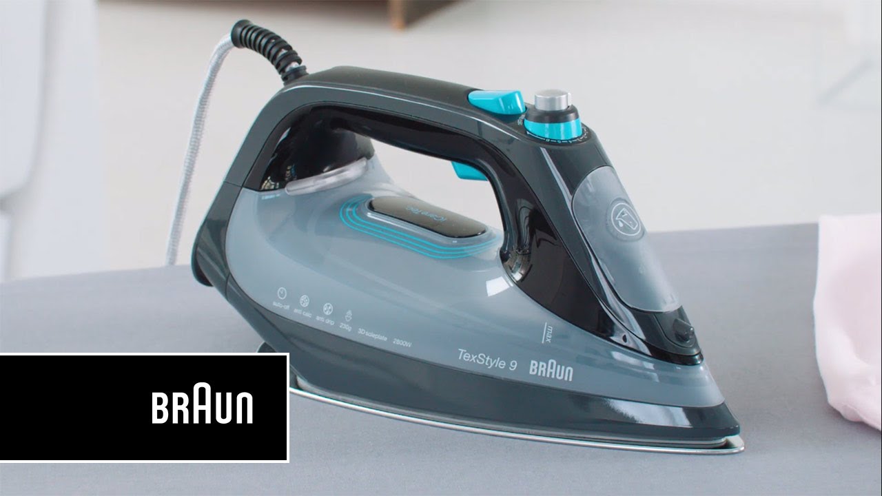 Braun TexStyle 9 Steam Iron – Braun’s fastest steam iron | Introduction