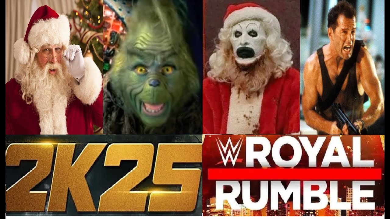 WWE 2K25: Рождественский королевский бой (Community Creations Christmas Royal Rumble)