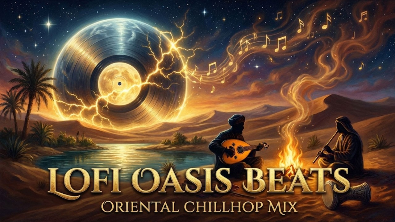 Ancient Nights: Oriental Lofi Hip Hop Mix [Oud, Ney & Gentle Beats]