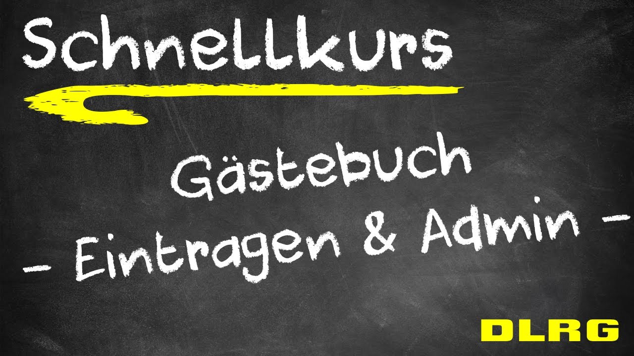 ISC - Schnellkurs - 29 G&auml;stebuch