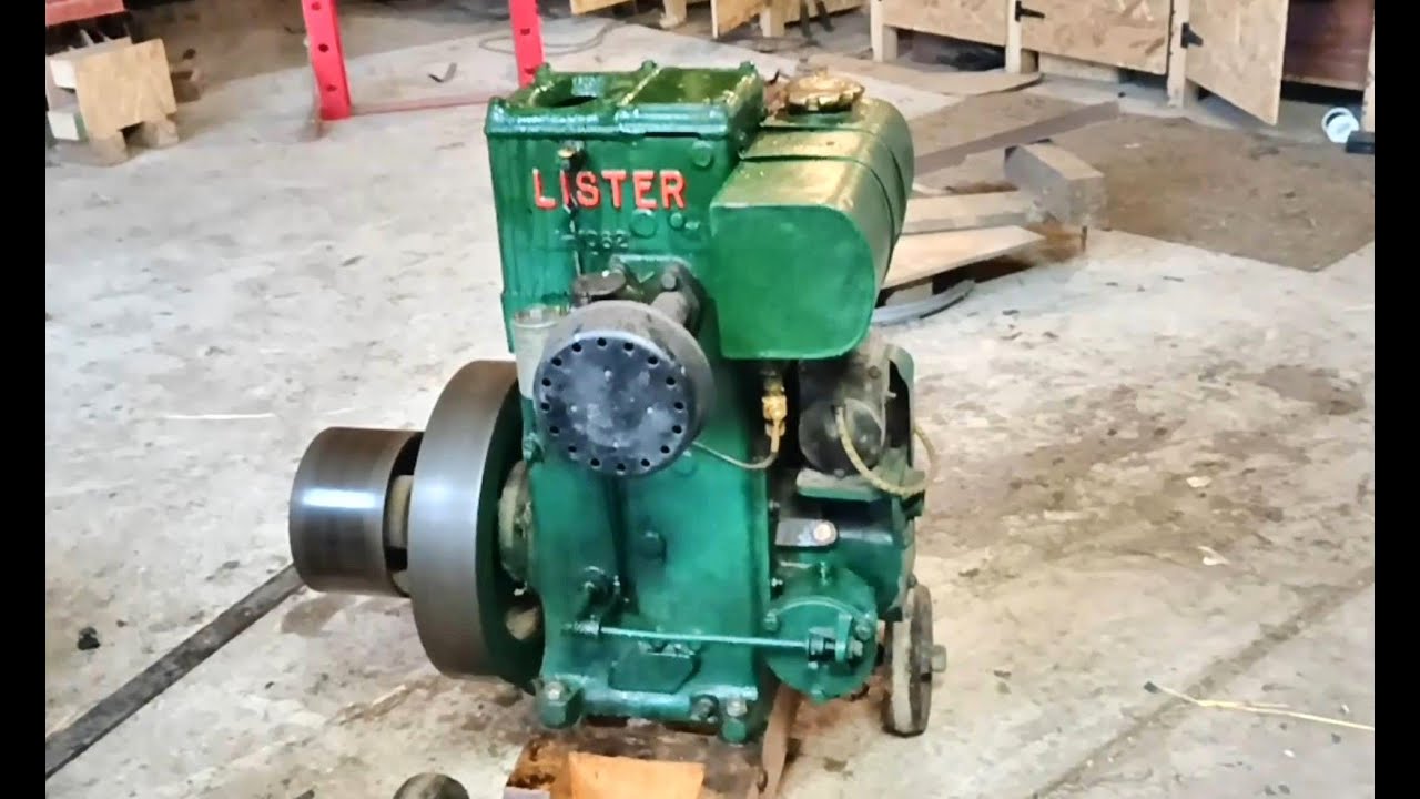 This Is More Like It &ndash; A 1940s Lister D Engine. Can I Make A Loco With It?