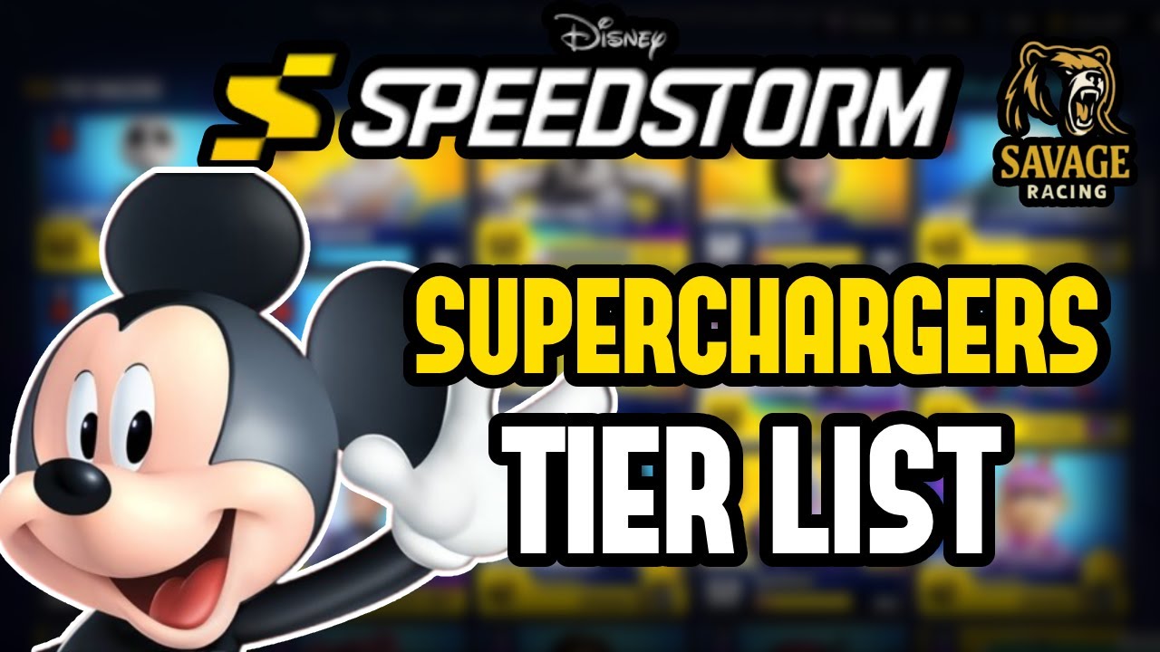 Рейтинг всех суперзарядных станций! | Рейтинг Disney Speedstorm