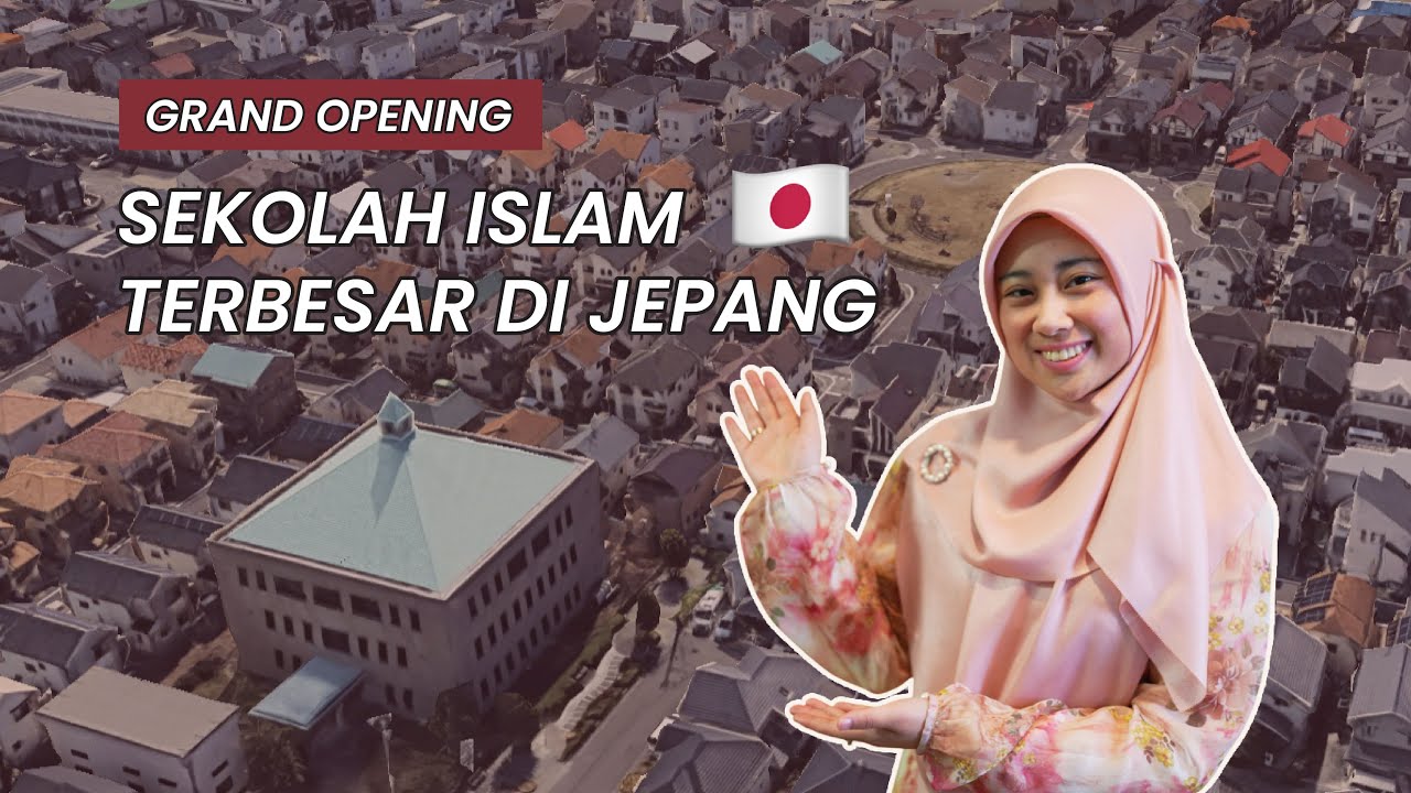 Ke sekolah Islam di Saitama dengan siswa/i dari berbagai negara