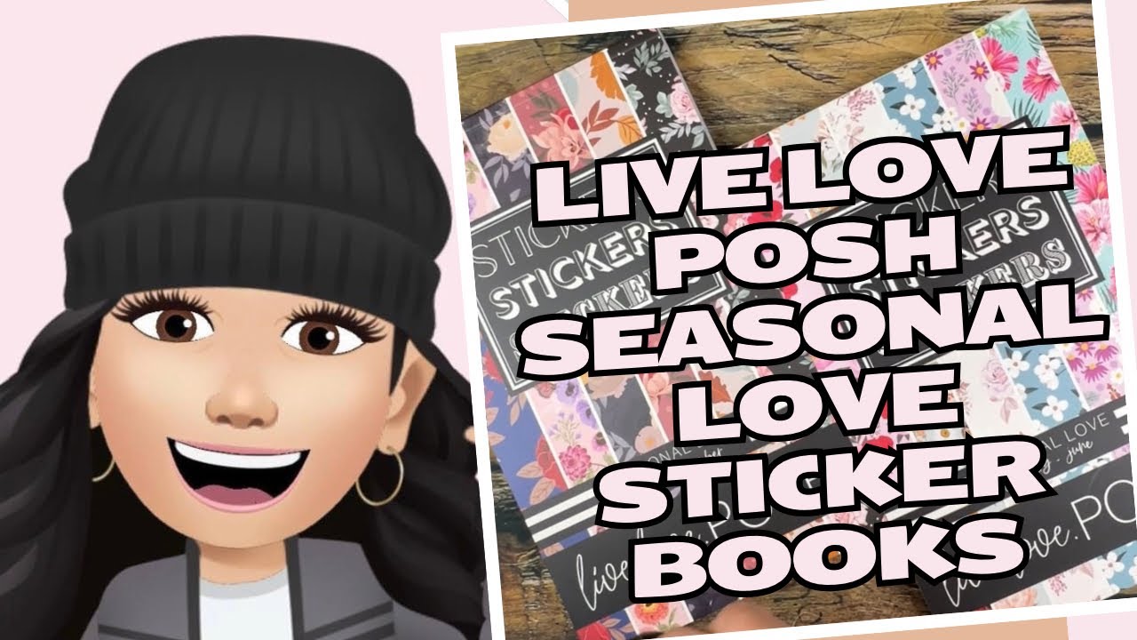 Live Love Posh | Seasonal Love | Sticker Books | Flip Through