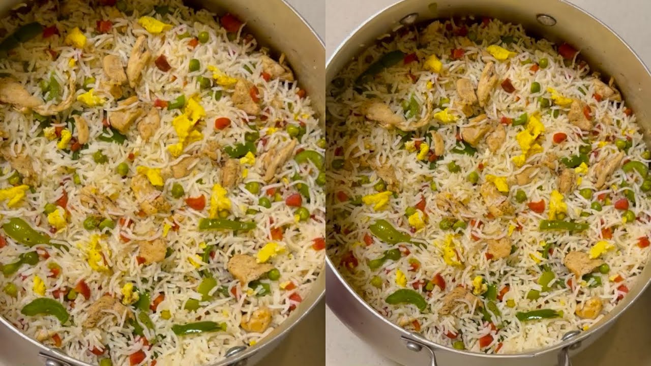 Fried rice recipe | chicken fried rice recipe | fried rice with egg | fried rice | vegetable rice |
