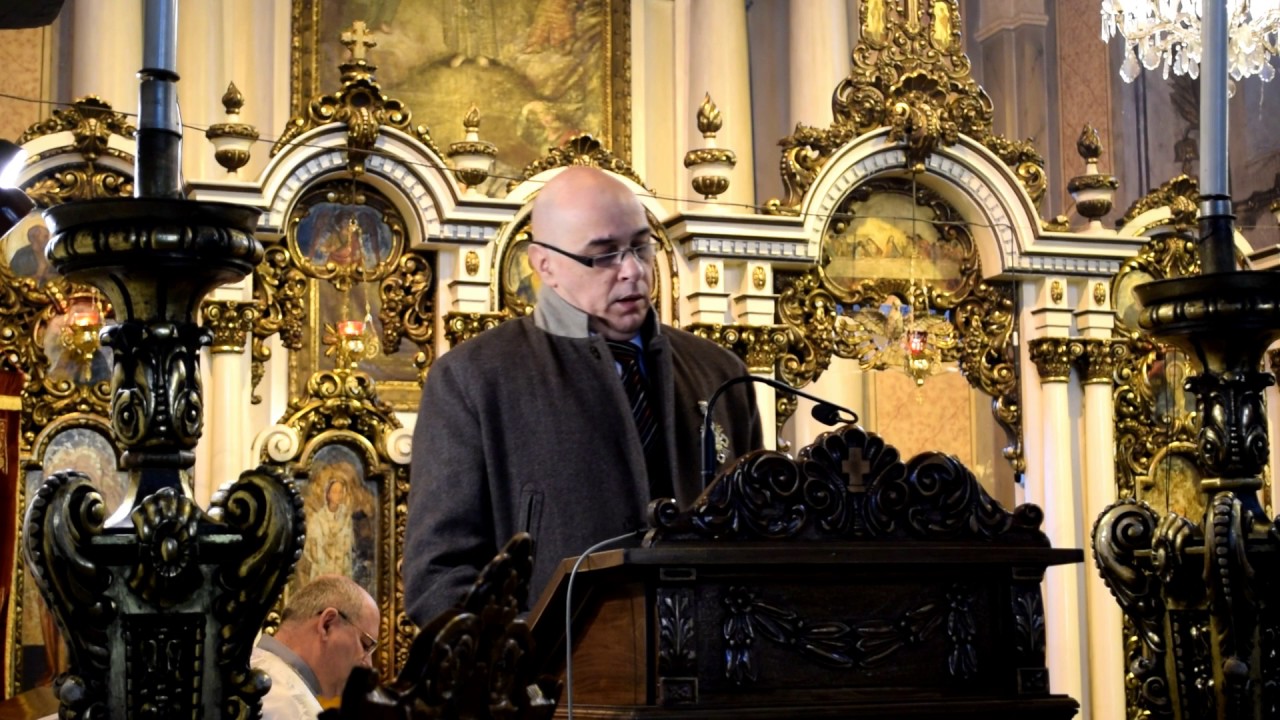 Prof. Dr. Florian Stefan - neurochirurg - Ziua Mondială a Bolnavului în Catedrala din Cluj