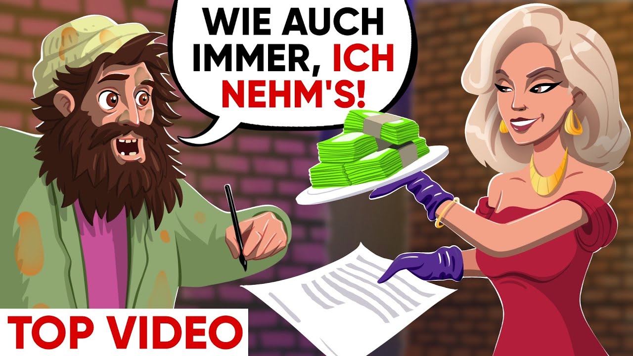 Ich habe einen Bettler angeheuert, um mit ihm Millionen zu verdienen