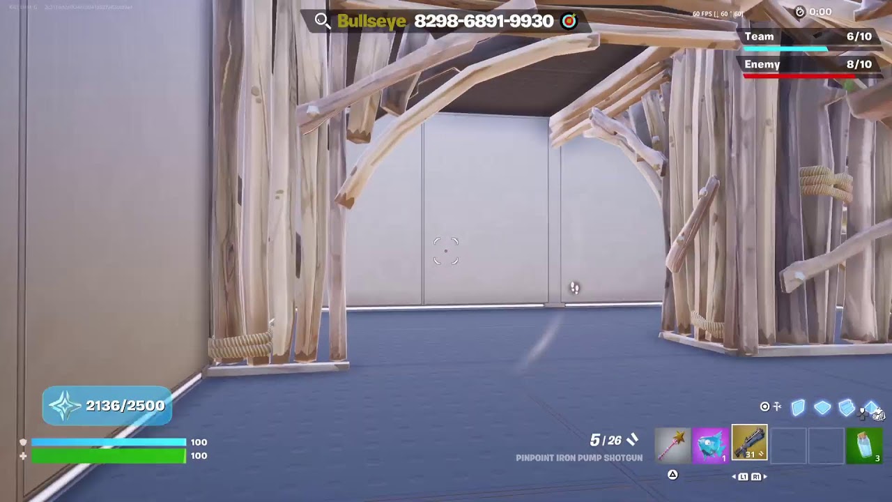 Playing fortnite for fun.