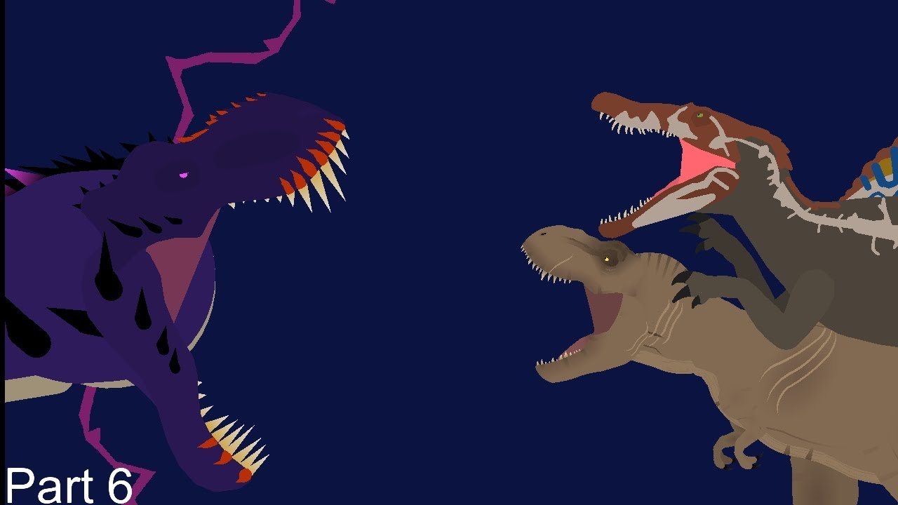 Omega 09 Lv 40 Vs Rexy and Spinosaurus ( Part 6 ) Animations 
