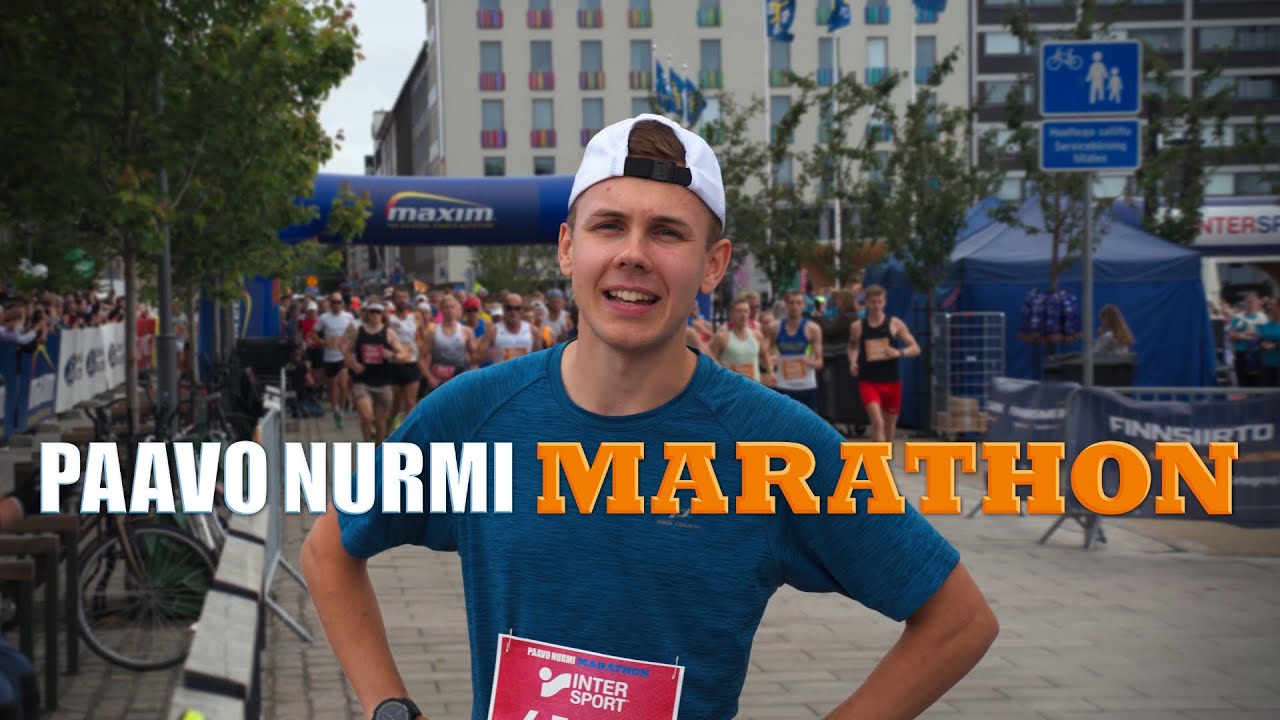 JUOKSIN MARATONIN ENSIMMÄISTÄ KERTAA - Paavo Nurmi Maraton 2023