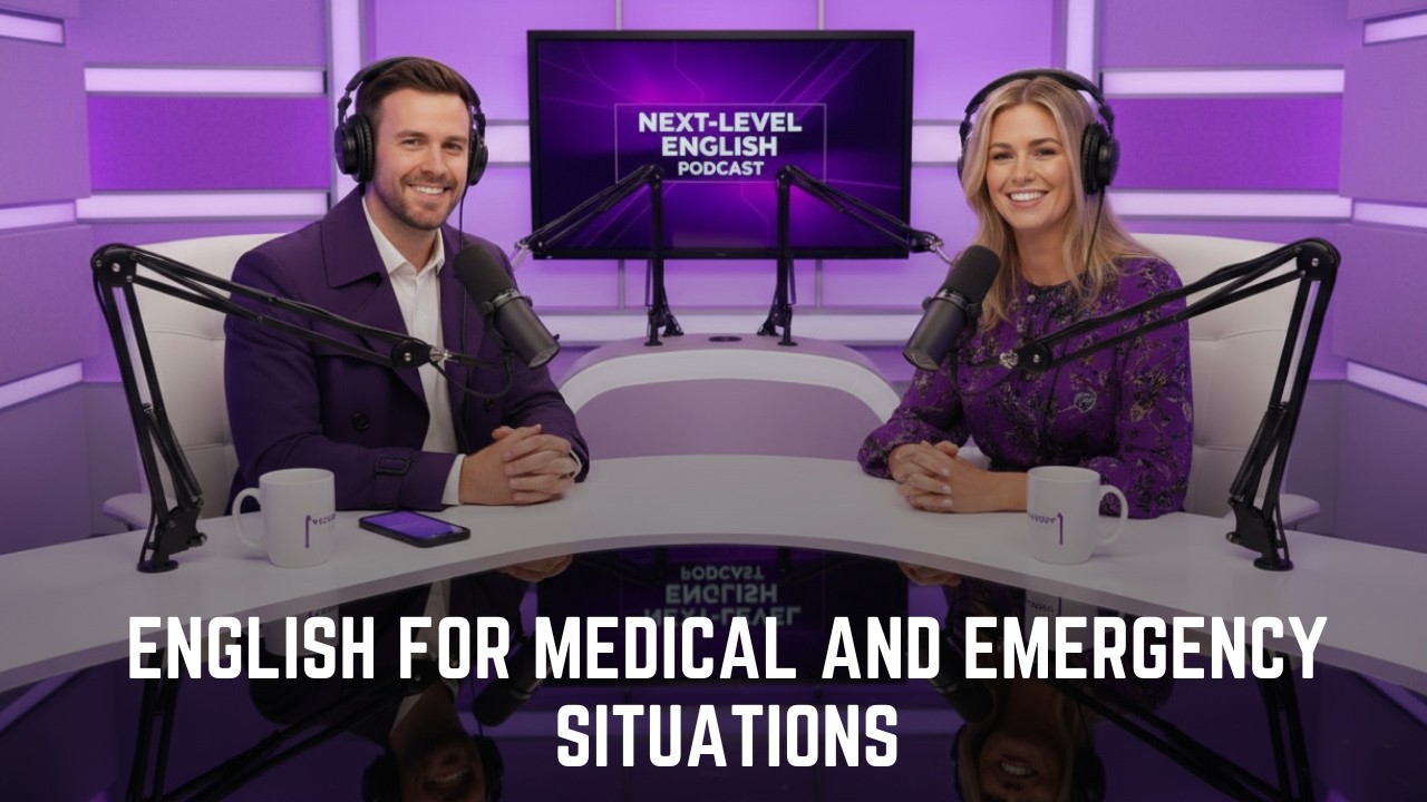 Speak English at the Doctor Like a Pro | Medical Situations Guide  | Next-Level English Podcast