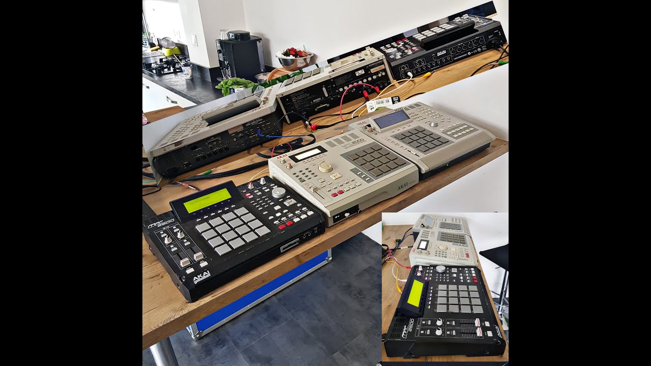 MPC 2000 vs MPC 2500 vs MPC 3000.Beat swing, pitch et filtre r&eacute;sonances #mpc2000 #mpc2500 #mpc3000