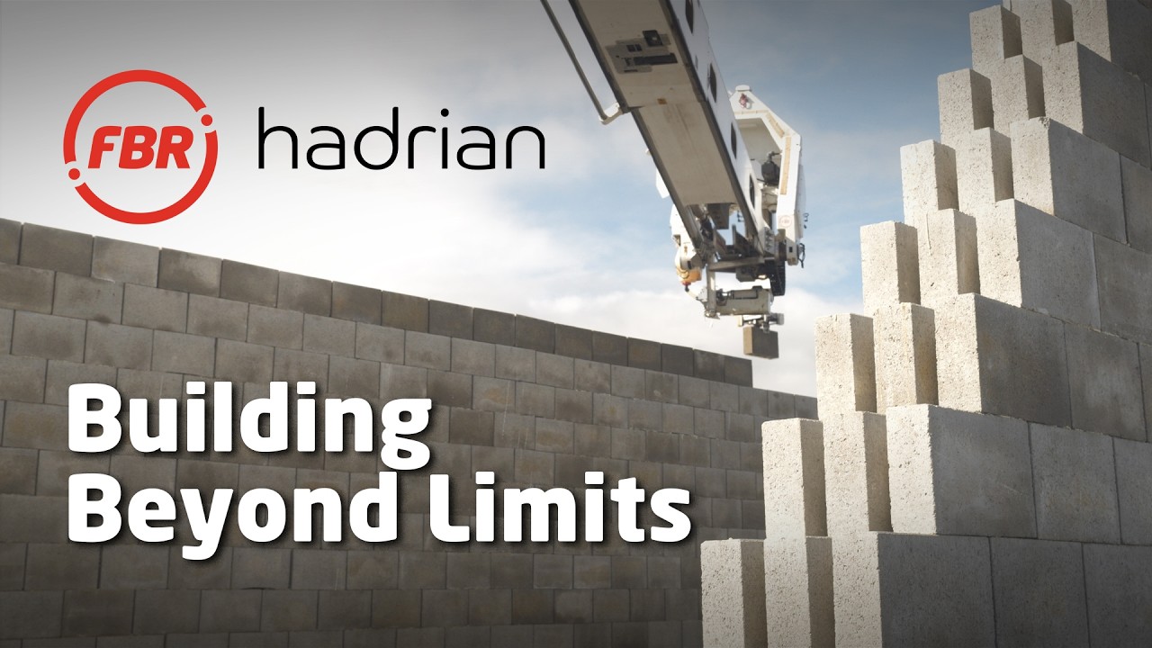 Представляем Hadrian&reg;: автоматизированного строительного робота от FBR