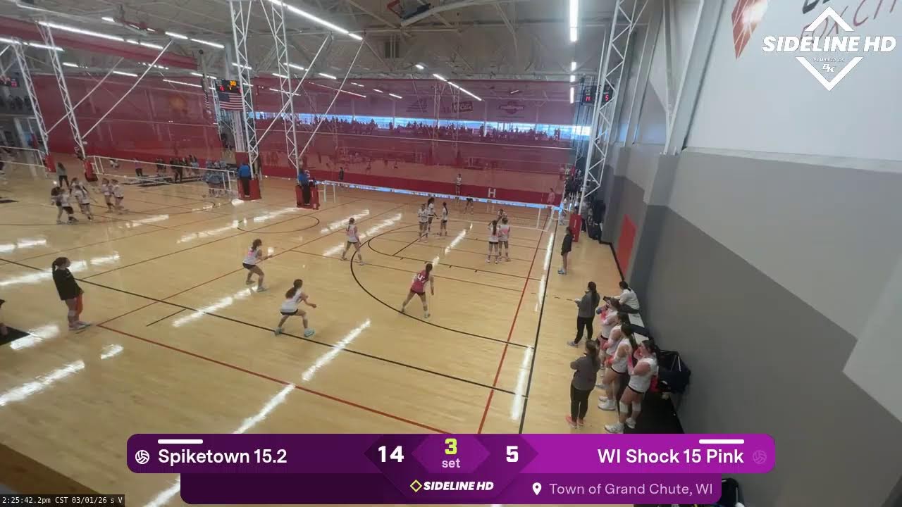 WI Shock 15 Pink vs. Spiketown 15.2 (2026.03.01)