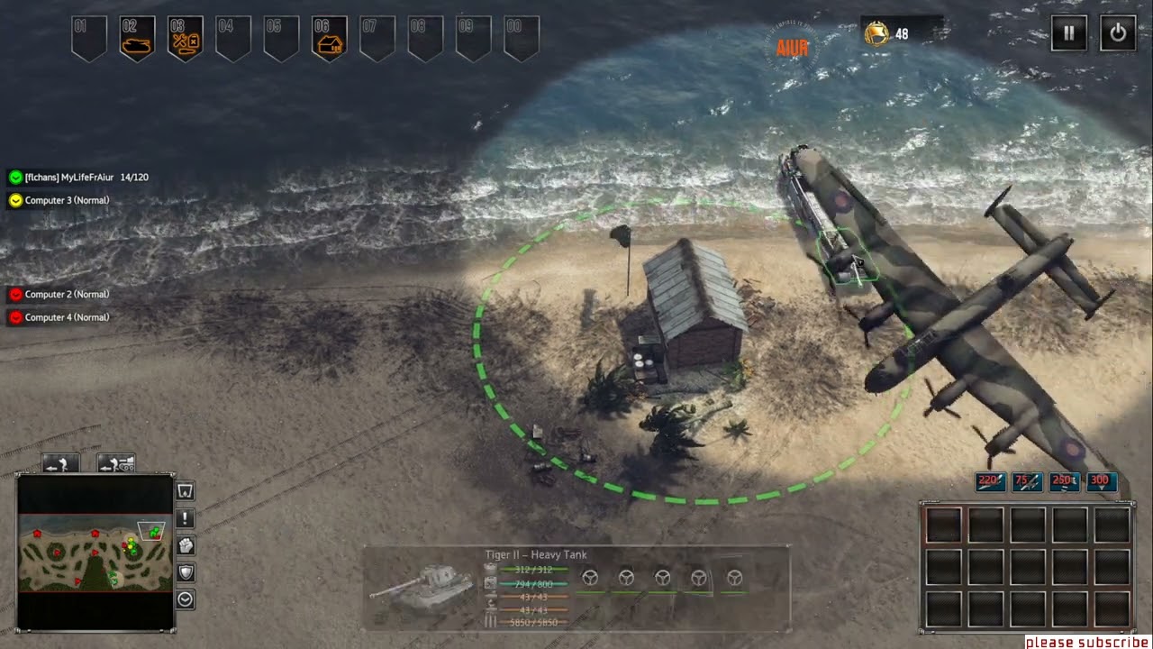 Sudden Strike 4 skirmish vs Normal AI #suddenstrike4 #subscribe