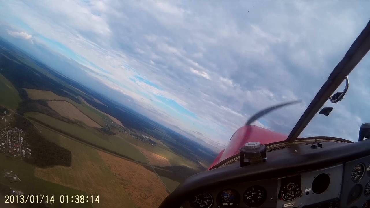 Zlin-142, simple aerobatics