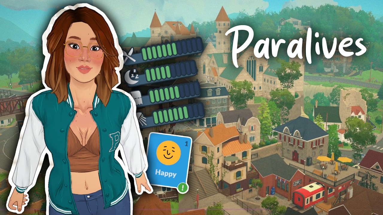 Геймплей Paralives: первый взгляд на редактор персонажей и Live-режим