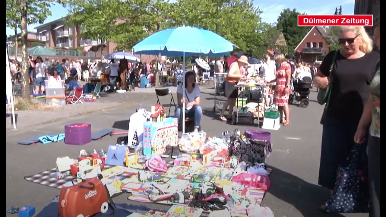 Kinderflohmarkt auf dem Bendix-Gelände