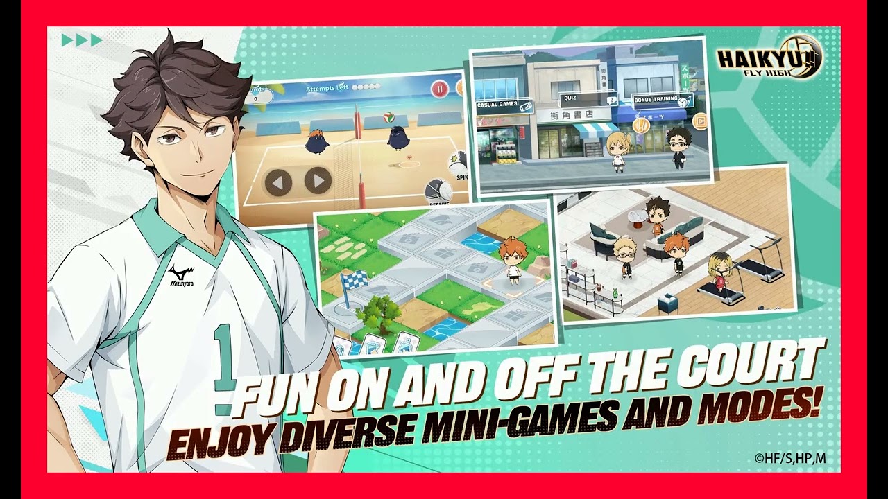 [New] HAIKYU!! FLY HIGH (by GARENA INTERNATIONAL II PRIVATE LIMITED) - (iOS Games)
