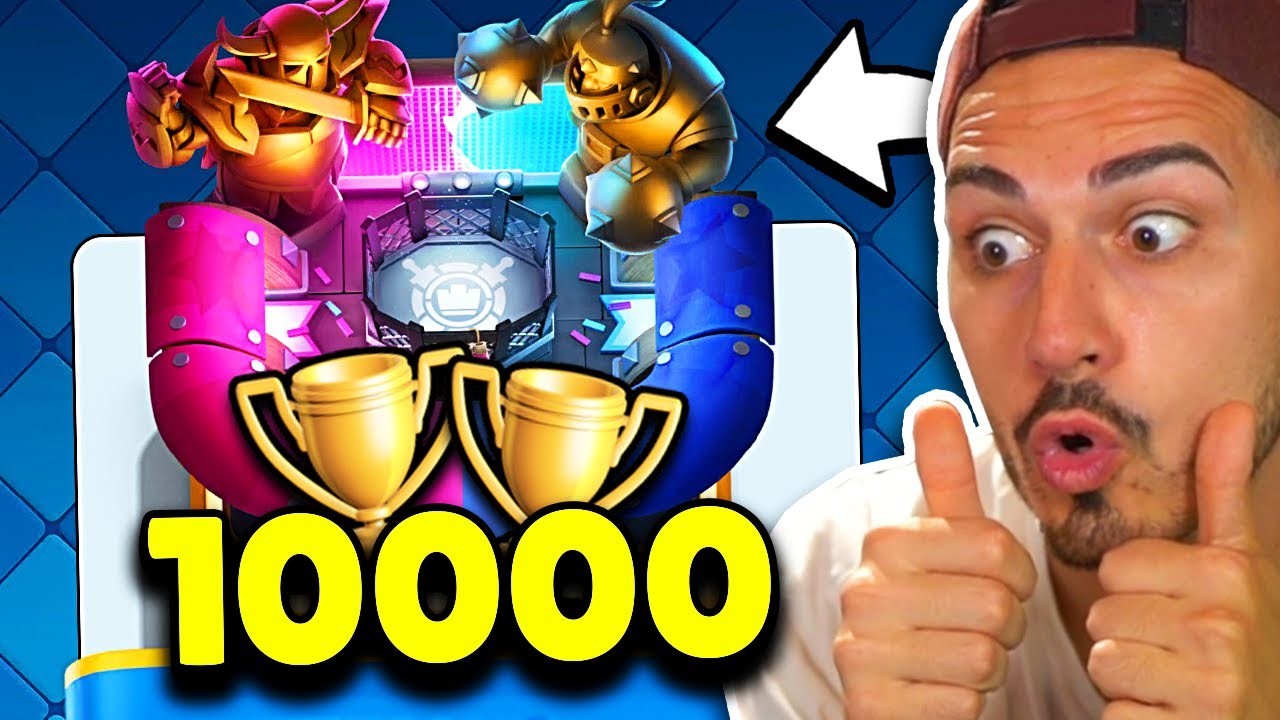 CIAO CIAO BLUR... GRAX RAGGIUNGE 10000 COPPE! 🥳 Clash Royale ITA