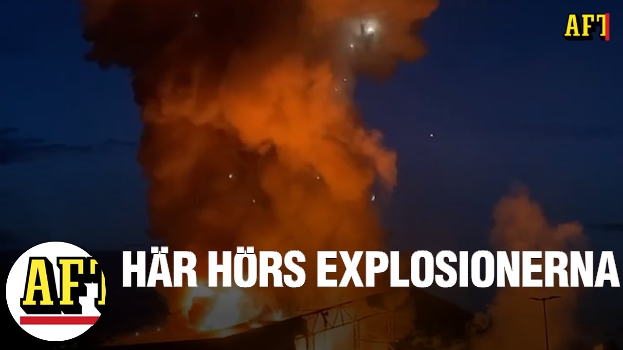 Brand i Trollhättan – batterier brinner