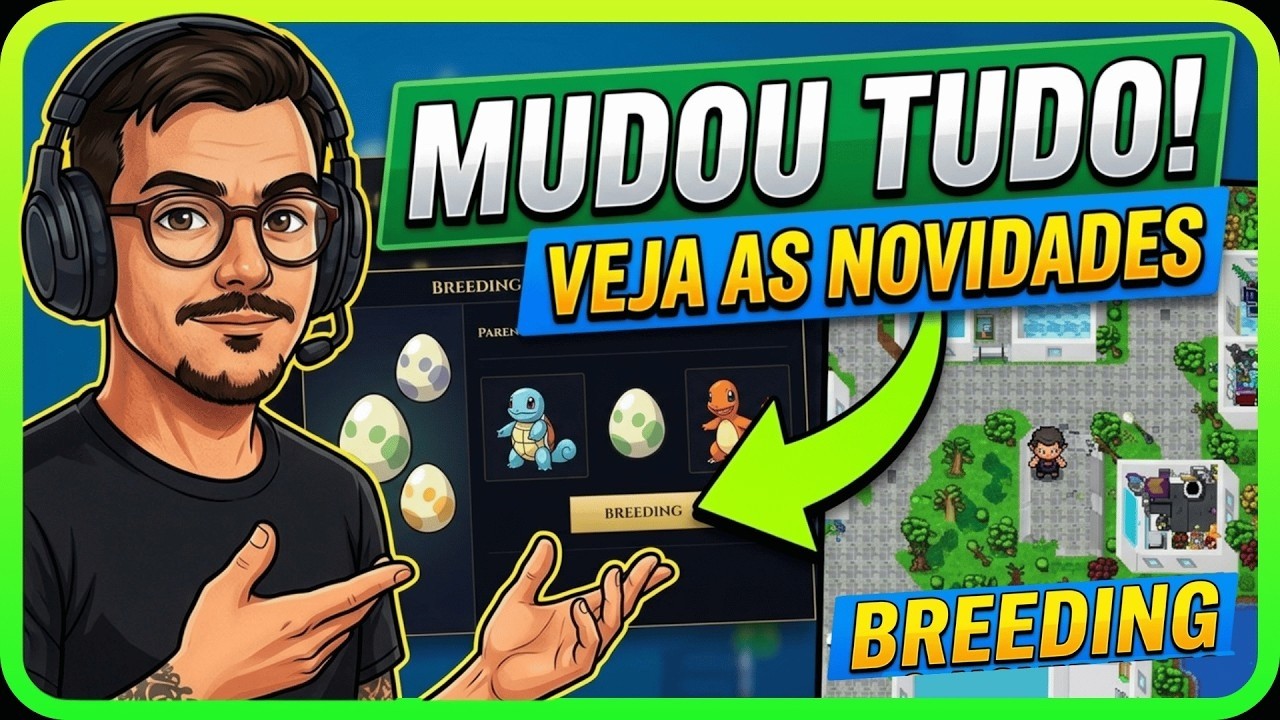 POKE IDLE WORLD NOVIDADES, BREEDING, RMT e SEGREDO SHINY!