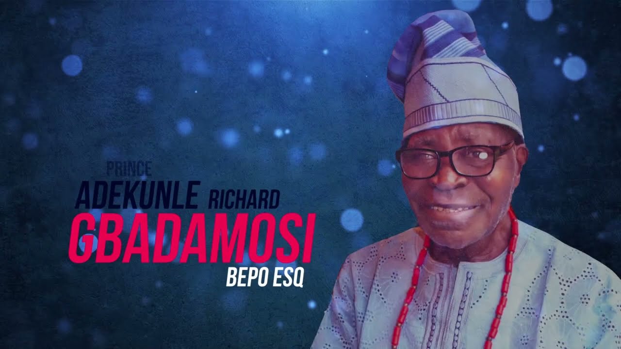 Celebration of Life Walk for Prince Adekunle Richard Gbadamosi Bepo Esq | 85 Years