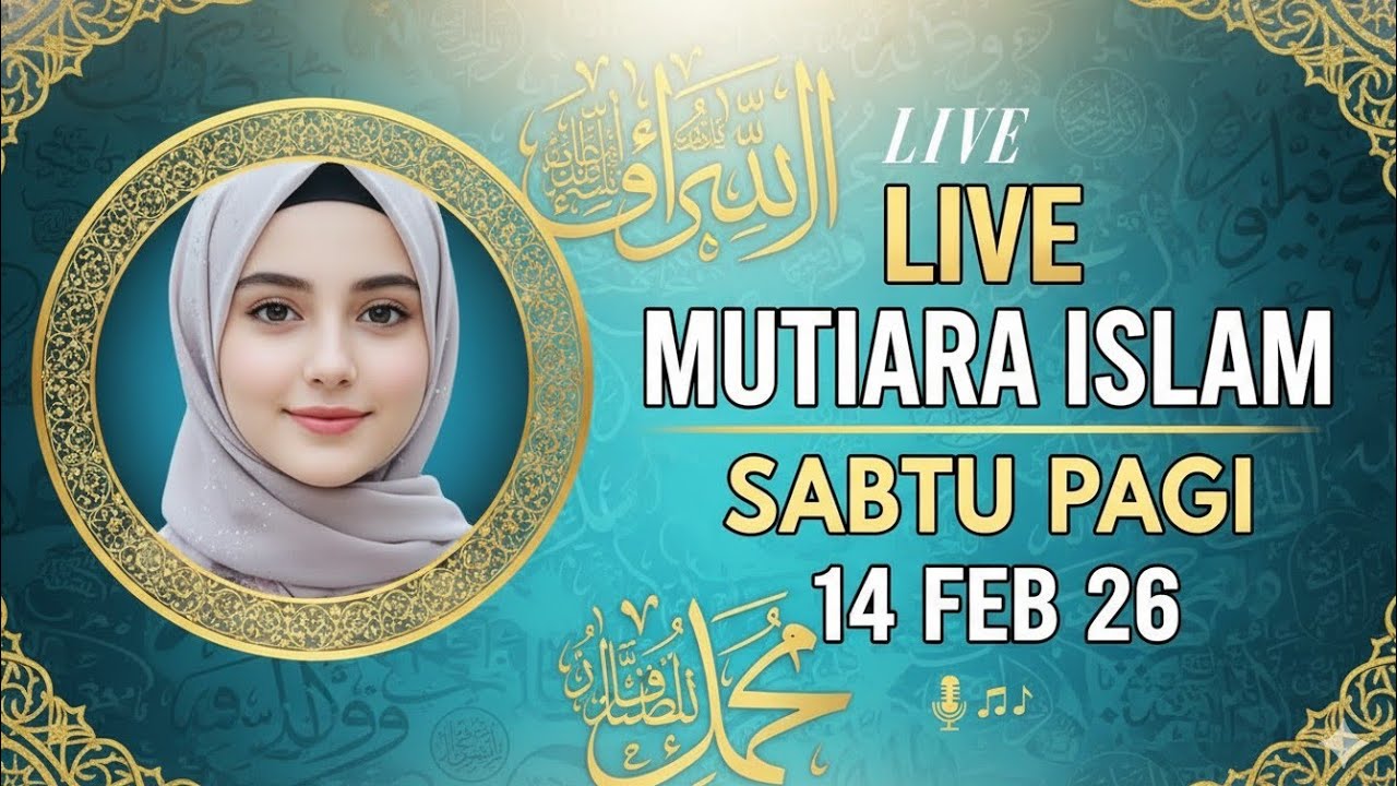 Mutiara Islam sedang live Sabtu pagi