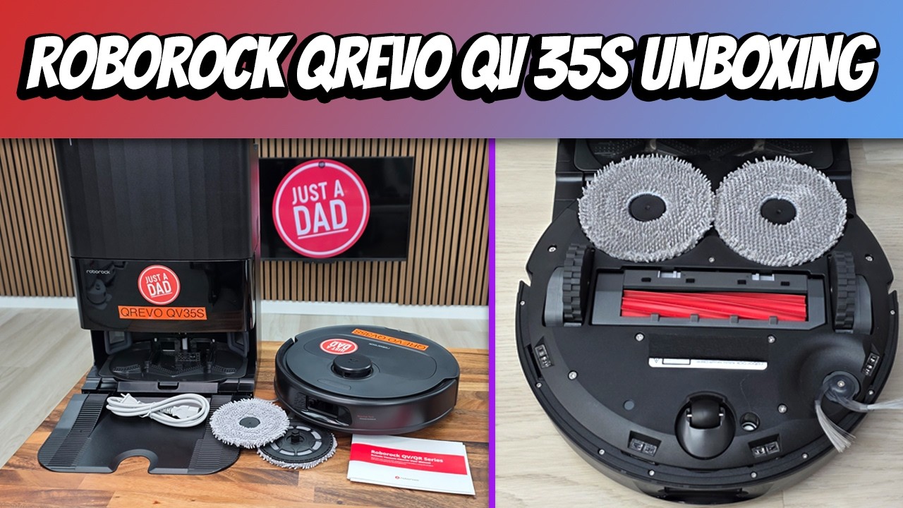 Roborock QV 35S Robot Vacuum & Mop First Look / How To Setup / Review