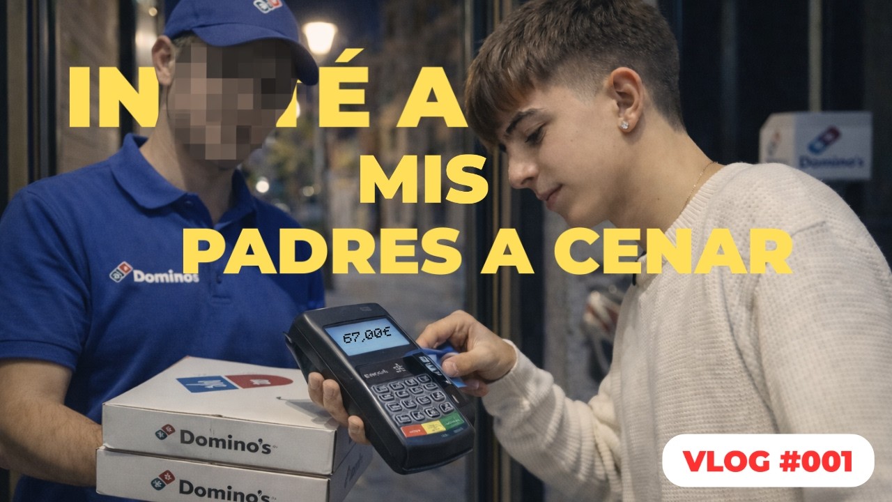 INVITÉ A MIS PADRES A CENAR POR SORPRESA / VLOG #001
