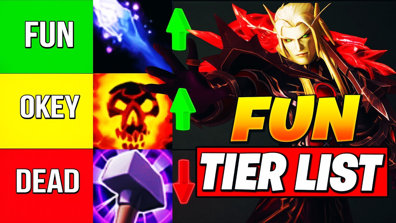 RANKING MOST FUN CLASSES IN MIDNIGHT! WoW Midnight Tier List (NEW META)