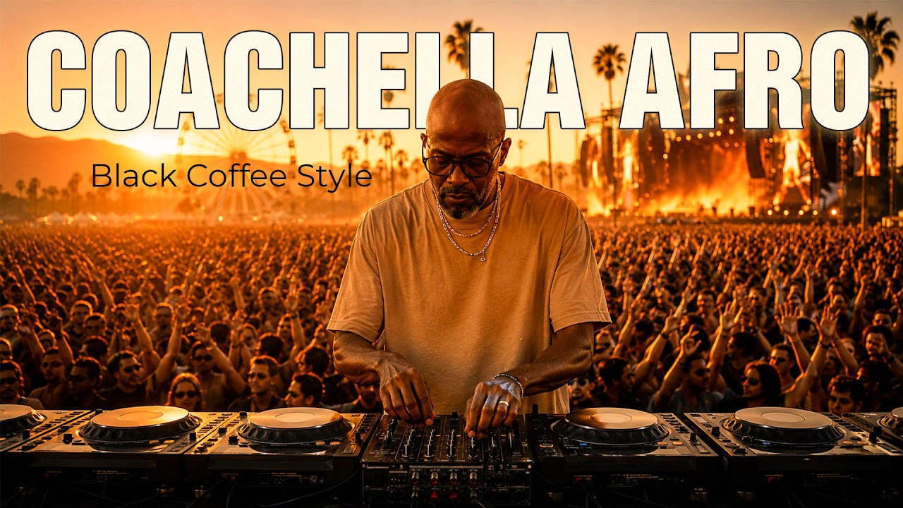 AFRO HOUSE MIX 2026 🌴 Black Coffee Style | Coachella Festival Vibes