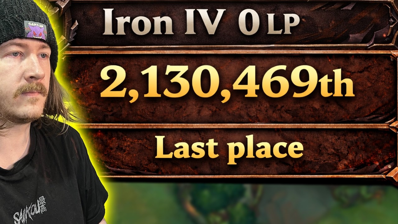 I Watched A Game From The New Ranked LAST Player...