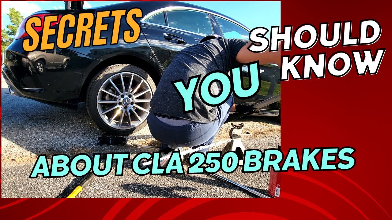 Как заменить задние тормоза CLA 250 | Электрические тормоза CLA