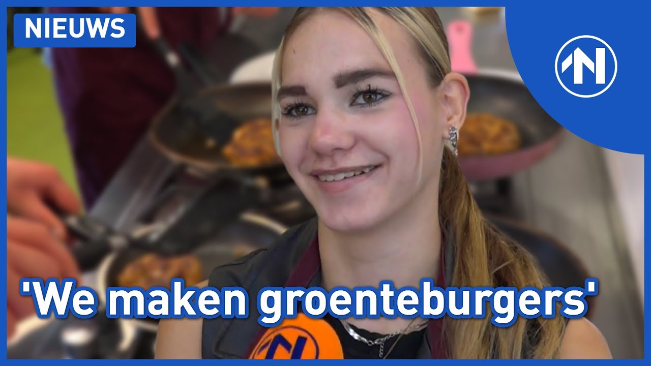 Leerlingen in Winschoten krijgen CHEFKOK op bezoek: 'Dit is waarom gezond eten zo belangrijk is'