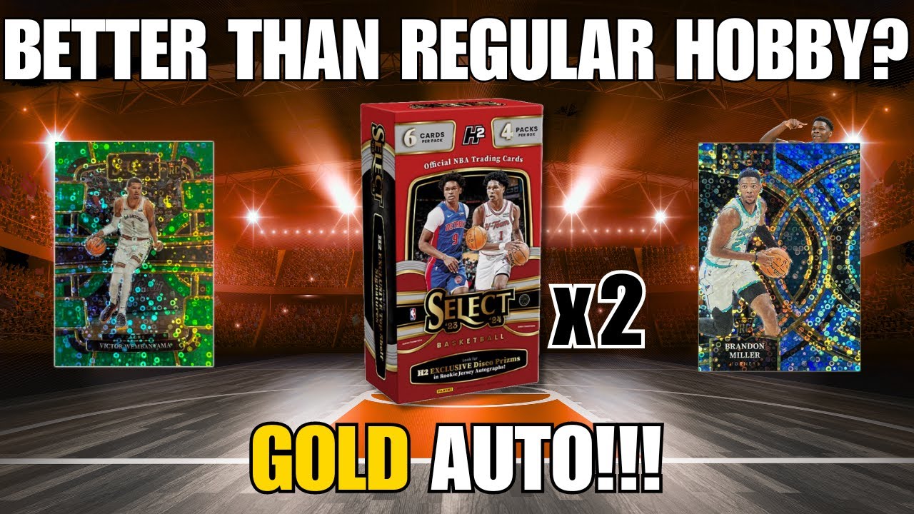 Best Select Set. High Chance of Pulling Gold! 2023-24 Select Basketball H2 Hobby Box Review