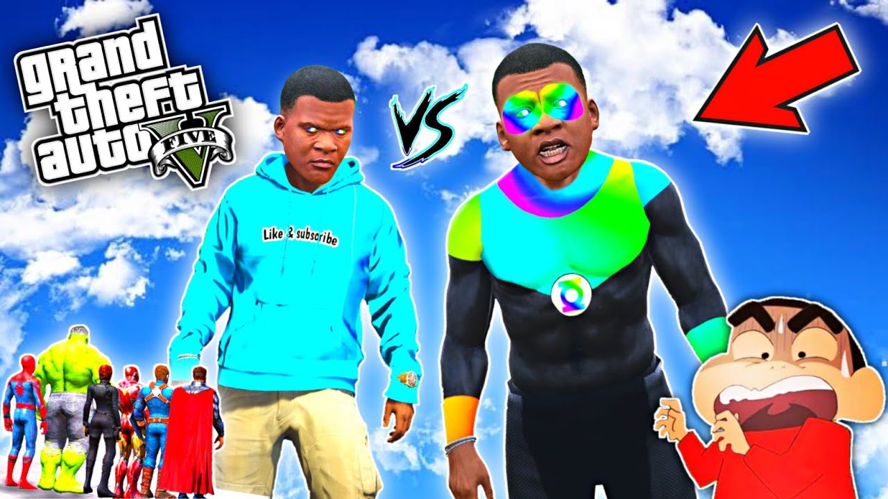 FRANKLIN SAVE AVENGERS FROM RAINBOW LANTERN  [Hindi] | GTA V GAMEPLAY [ PART 32 ] | Team4SHOOTER