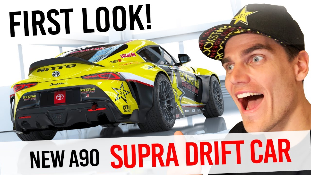 First Look: BRAND NEW A90 Toyota Supra Drift Car (1033 hp)