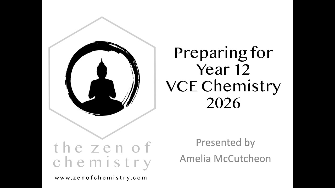 Preparing for Year 12 VCE Chemistry 2026