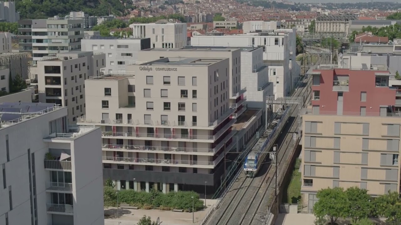 La Confluence as seen from above (2022)