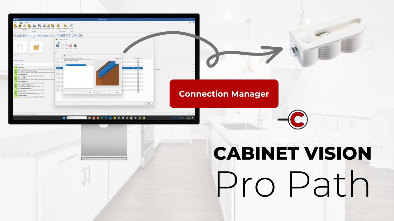 Выстраивание связей | Часть 7 — Cabinet Vision Pro Path