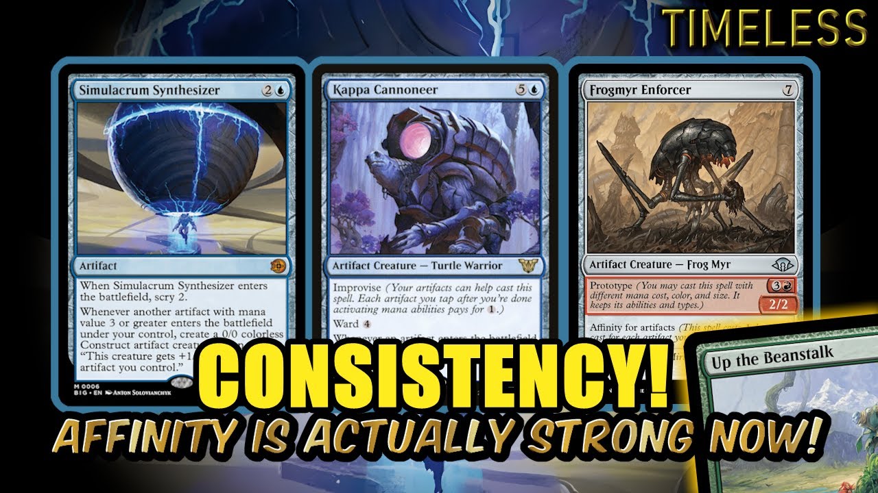 Affinity Becomes WAY Better Now With MH3 | Timeless BO3 Ranked | MTG Arena