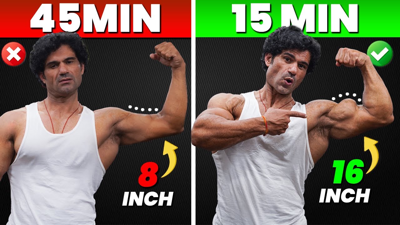 ❌ FIX THESE Biceps Workout Mistakes😱🙏 | Best Biceps Workout For Beginners