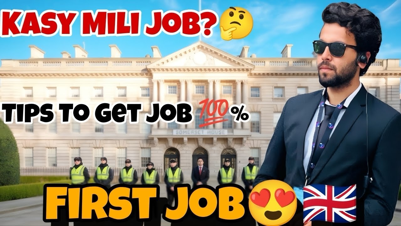 My First Job In UK 🇬🇧😍||A day As A Security Officer In UK 🇬🇧