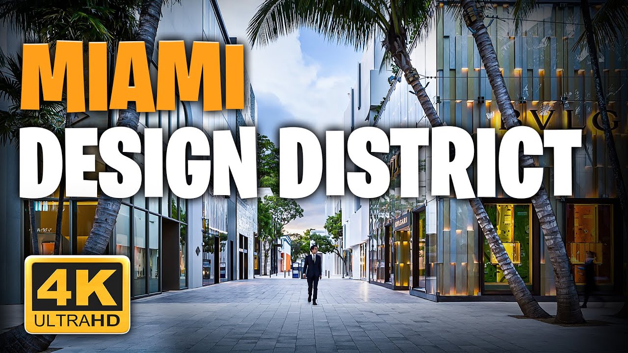 Miami Luxury Design District Walkabout vlog | Walking Tour