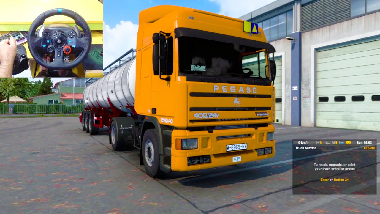 Man_TGX_2020_Beraldo |  Euro Truck Simulator 2 | Logitech g29 | MasterGT